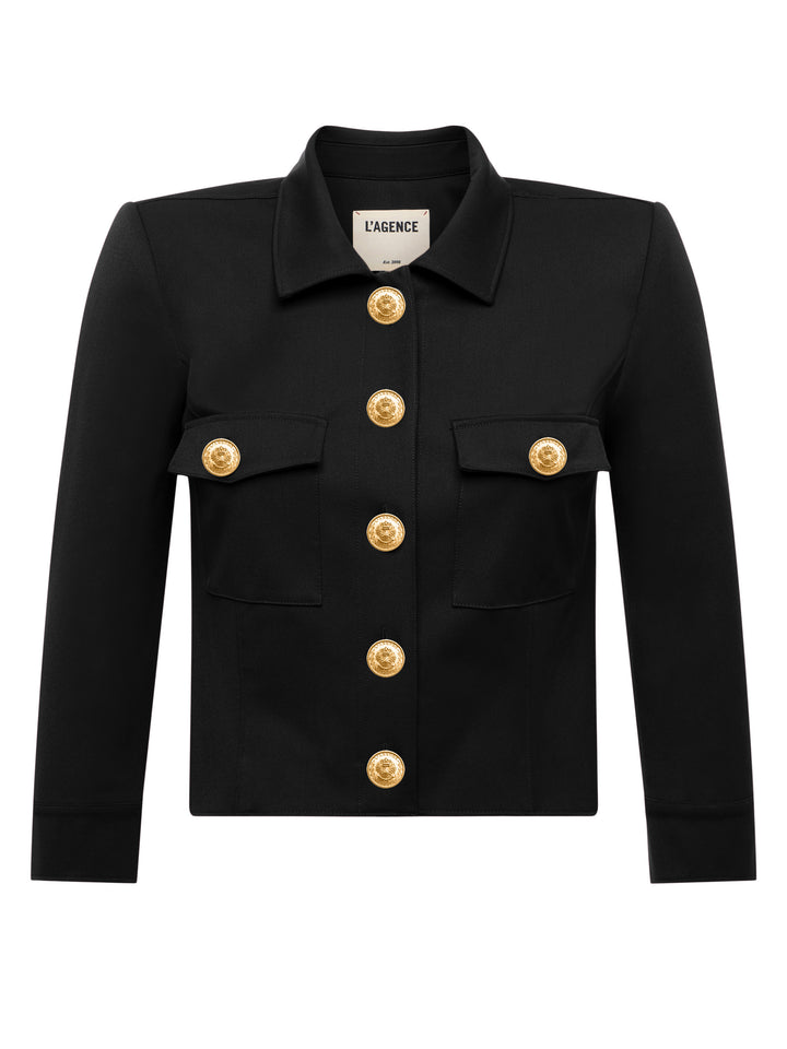 KUMI CRPPD FITTED JACKET